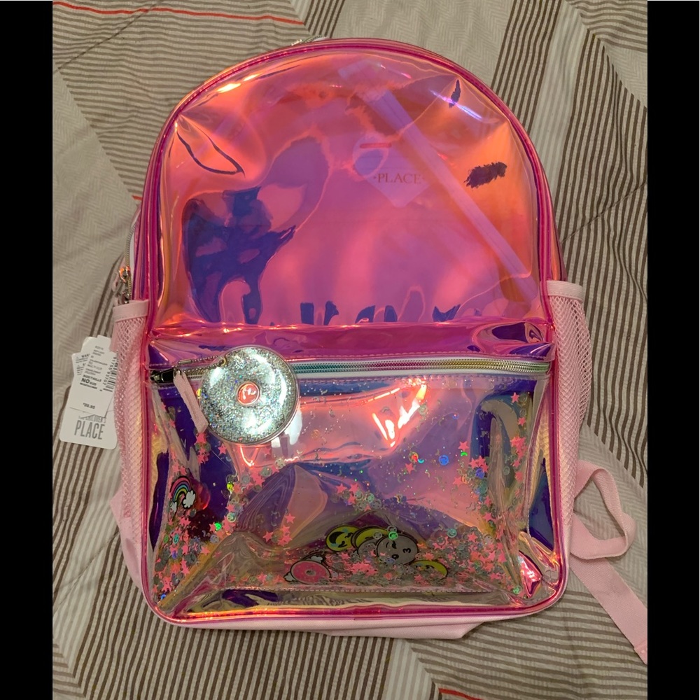 New Pink backpack